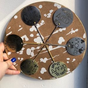 NwT Anthropologie 6 Cheese Markers